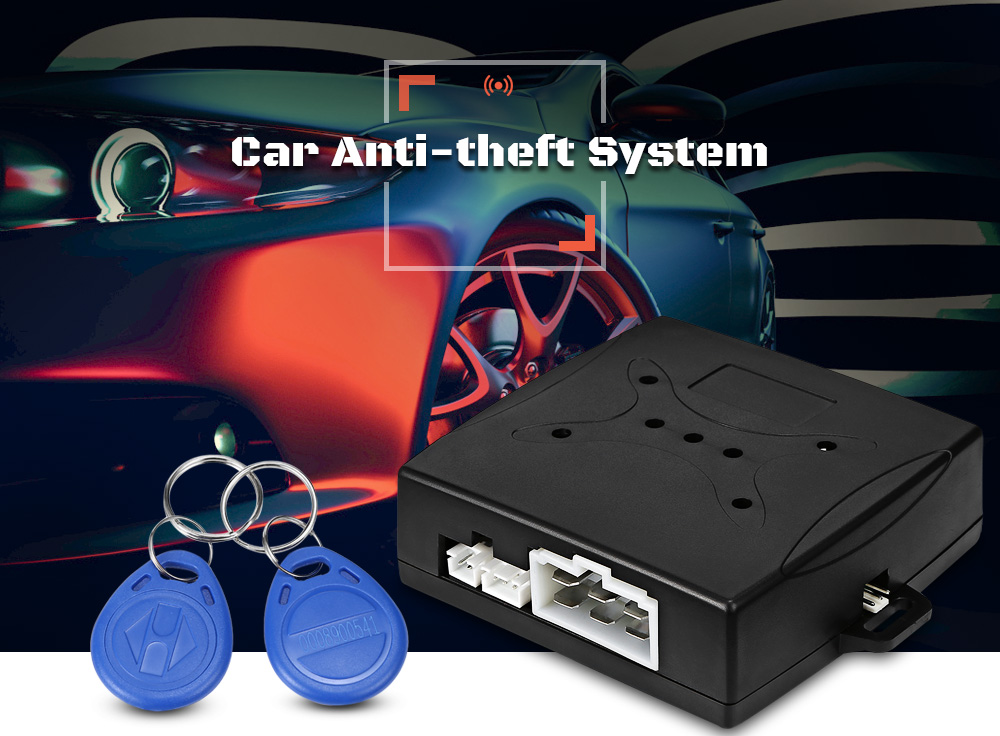 ZEEPIN GY902B - 2 Car Anti-theft System RFID Engine Lock Keyless Entry