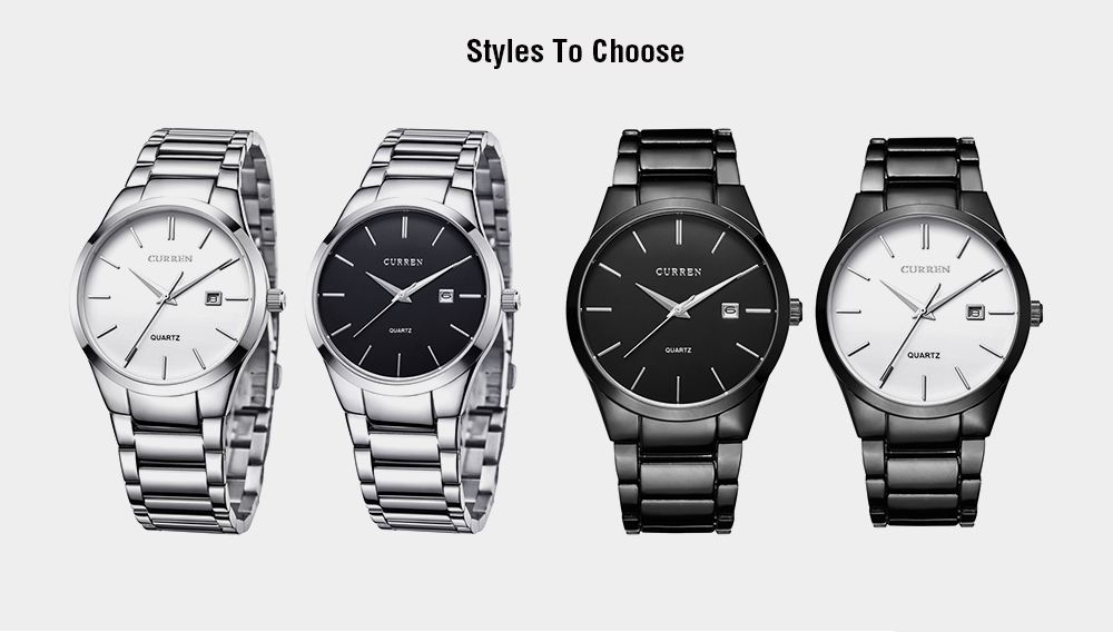 CURREN Sports Wristwatch Date Men's Quartz Business Watch