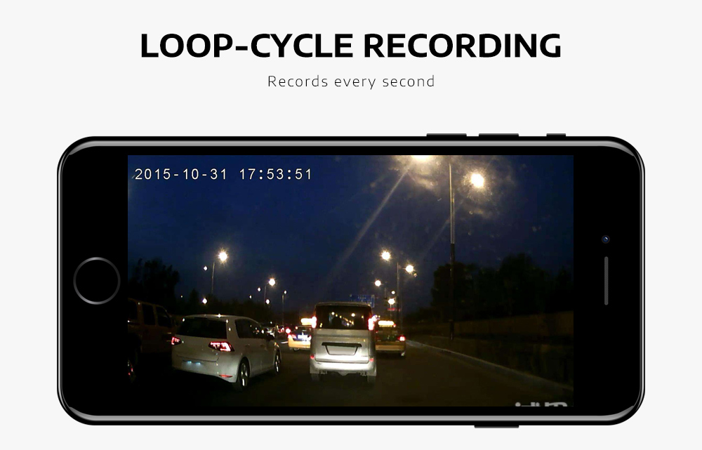DDPai Mini 1080P Dash Cam HD Car Driving Recorder with G-sensor Loop Recording WDR