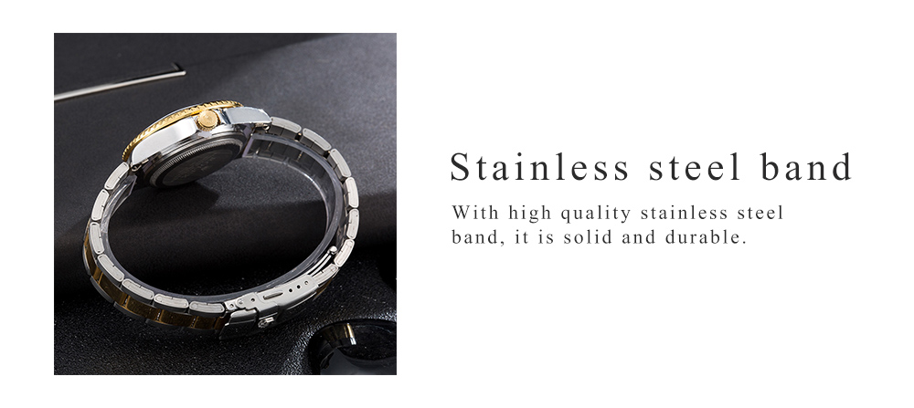 XSVO New Design Luxury Creative Gears Business Stainless Steel Dress Watch