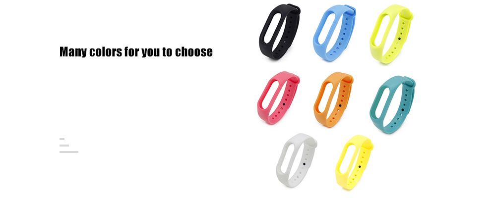 Silicone Watch Band for Xiaomi Miband 2