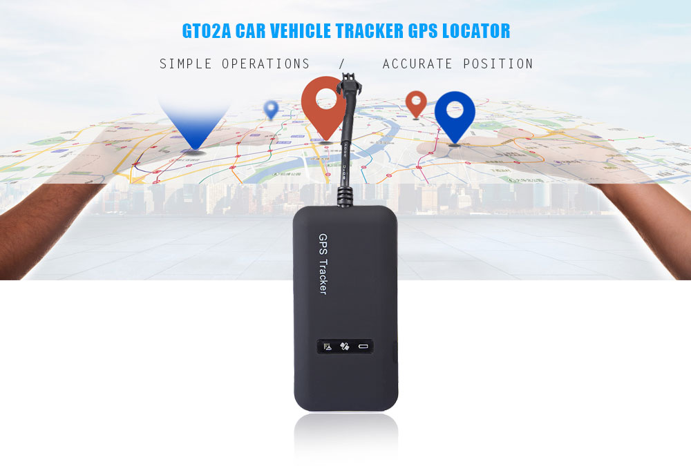 GT02A Car Vehicle Electric Motorbike Tracker GPS Locator Real-time Tracking Device