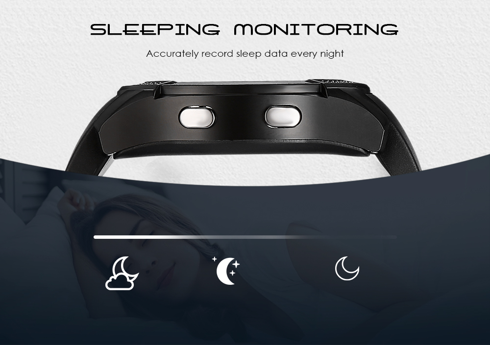 V8 HD IPS Screen Smart Watch Health Sleep Sports Monitoring