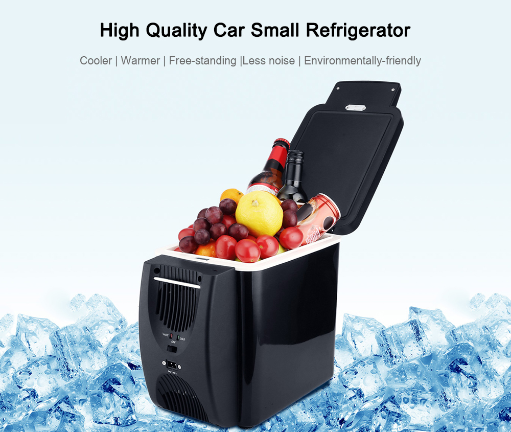 BLD - 06 High Quality Car Small Refrigerator 6L Dual Hole Heat Dissipation 12V 4 Holder