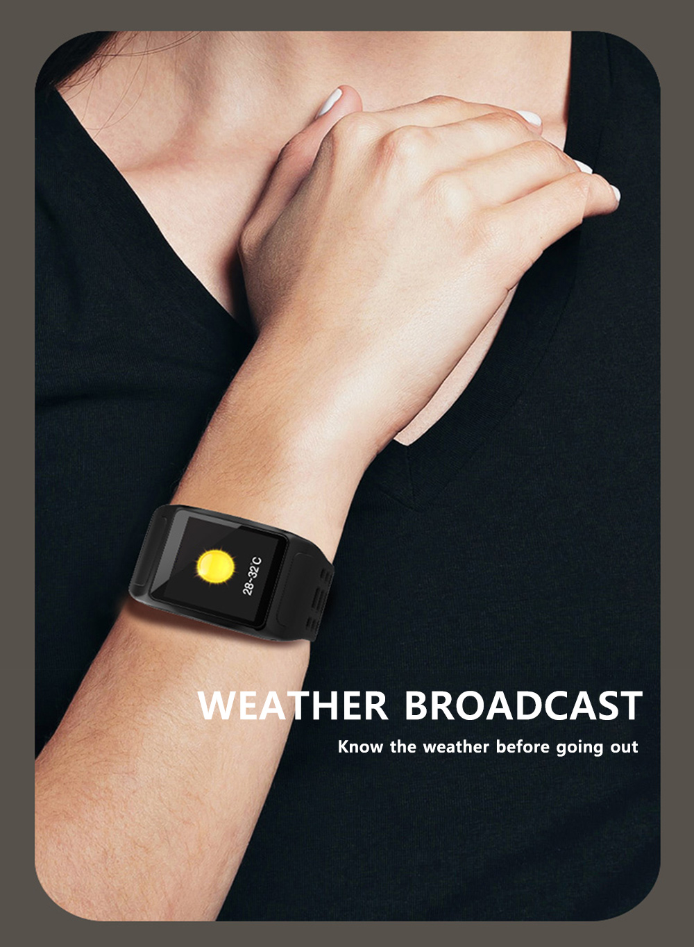 Z01 Smart Fitness Bracelet Wristband Bluetooth 4.0 IP67 Waterproof Heart Rate Detection Pedometer