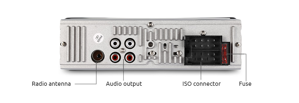 JSD - 520 Car MP3 Player Bluetooth 2.0 FM Radio Stereo Receiver