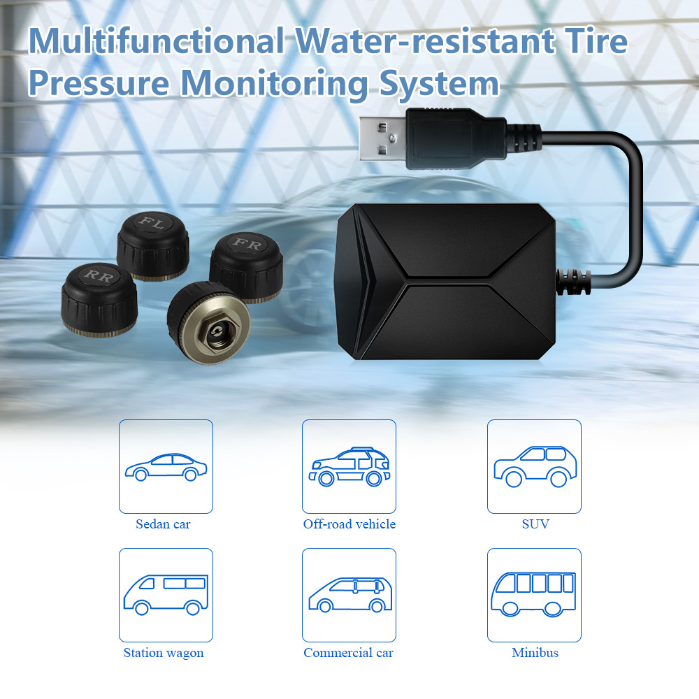 Water-resistant Tire Pressure Monitoring System