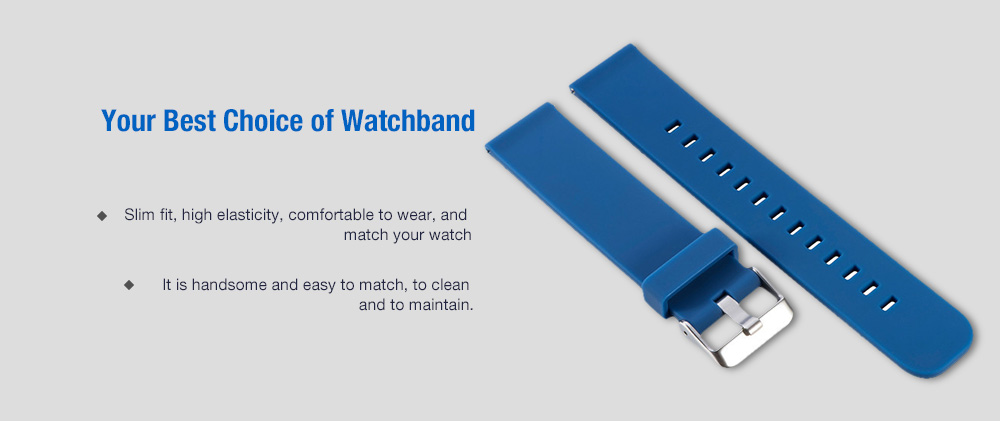 20MM Sports Silicone Watch Band Wrist Strap for Xiaomi Huami Amazfit Bip BIT PAC
