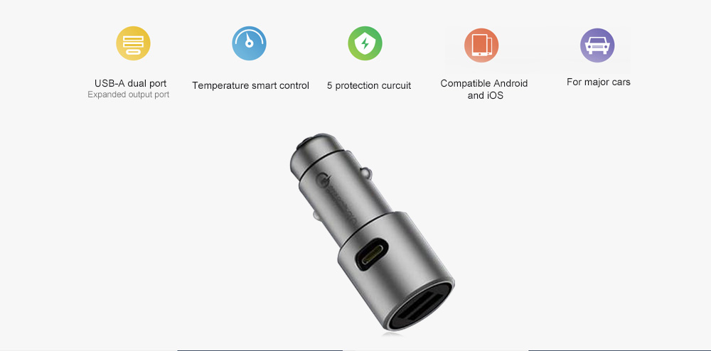 Xiaomi Intelligent Practical Car Charger