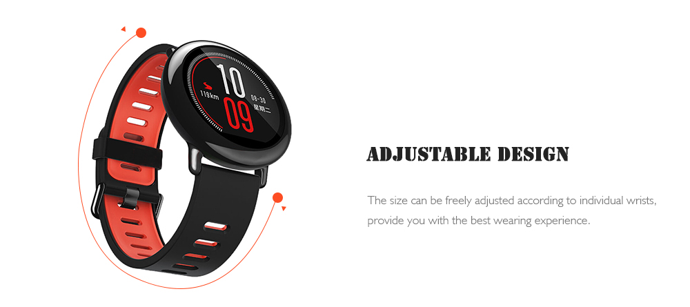 22MM Silicone Watch Band Strap for Xiaomi Huami Amazfit Pace Stratos 2 Watch