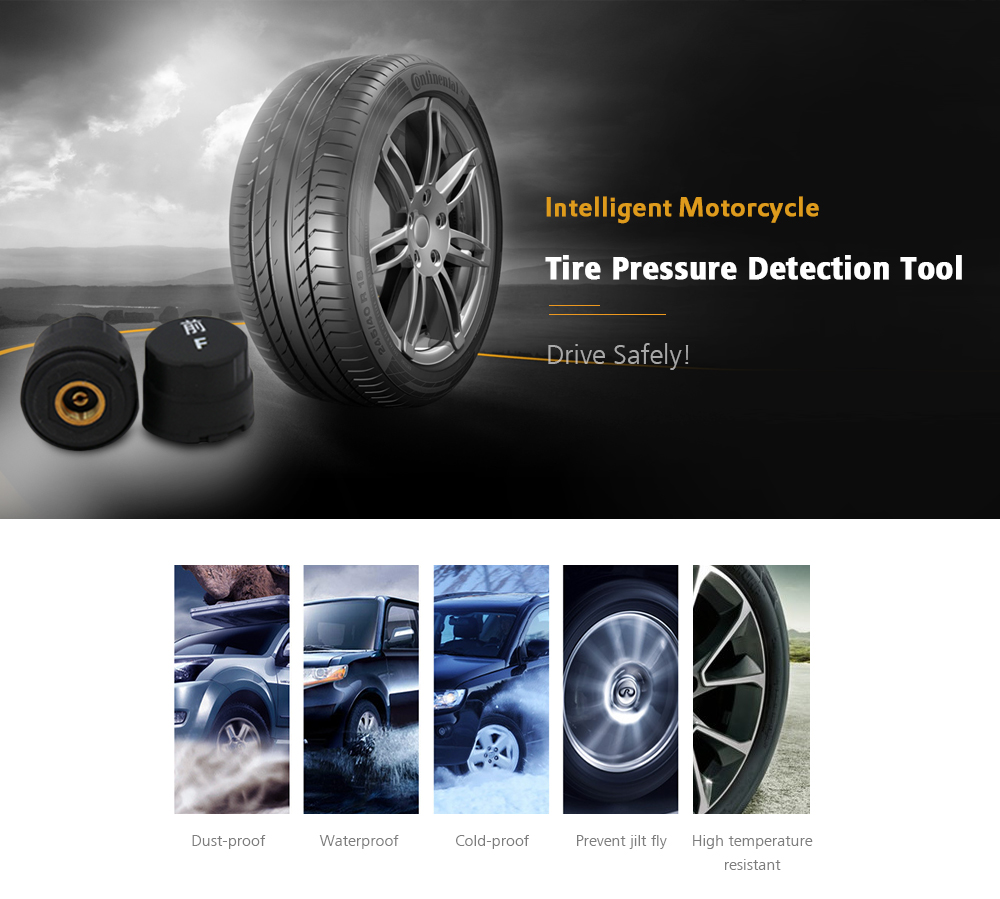 Intelligent Motorcycle Tire Pressure Detection System