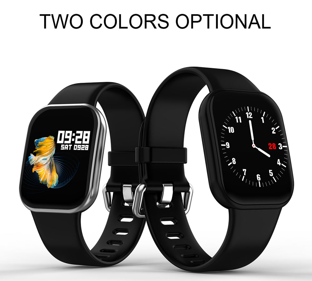 VO379C Sports Bracelet 1.3 inch HD Full Screen Touch Meter Heart Rate Blood Oxygen Information Push