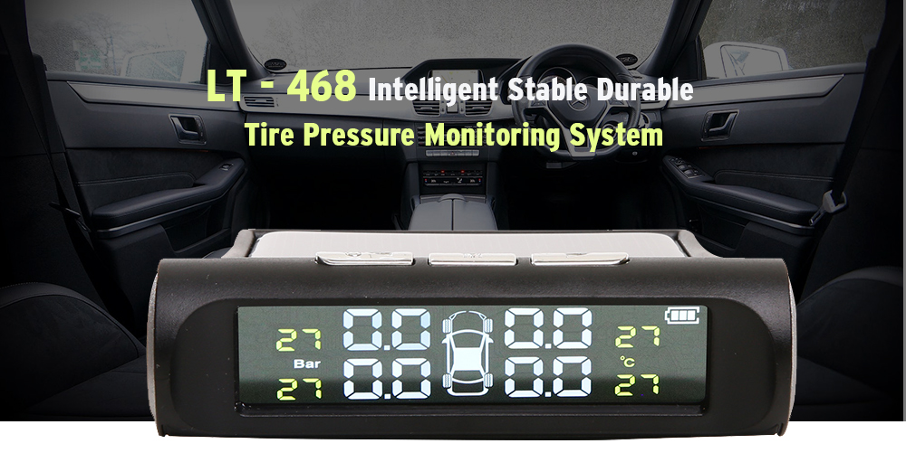 LT - 468 Intelligent Stable Durable External Sensor Tire Pressure Monitoring System