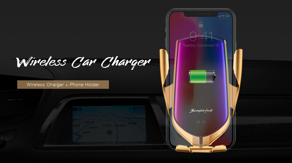 R10 Car Wireless Induction Automatic Fast Charger
