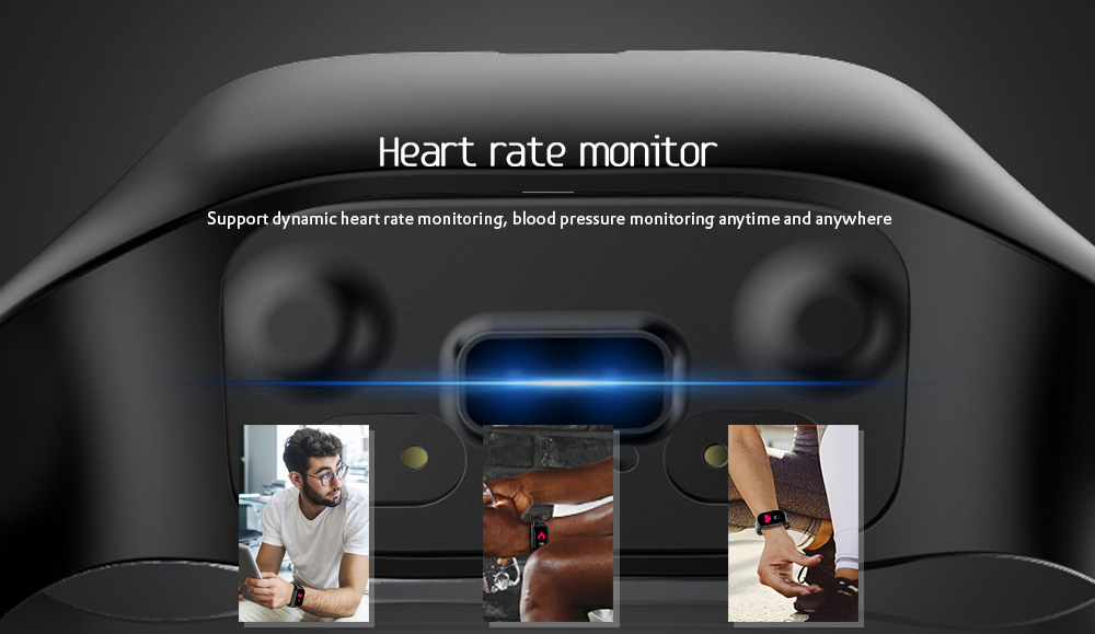 Wireless Headset / Easy Matching / Heart Rate Monitor / Blood Pressure Monitoring Smart Watch