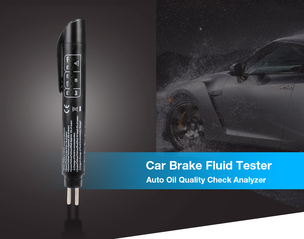 Car Brake Fluid Tester Pen Auto Oil Quality Check Analyzer
