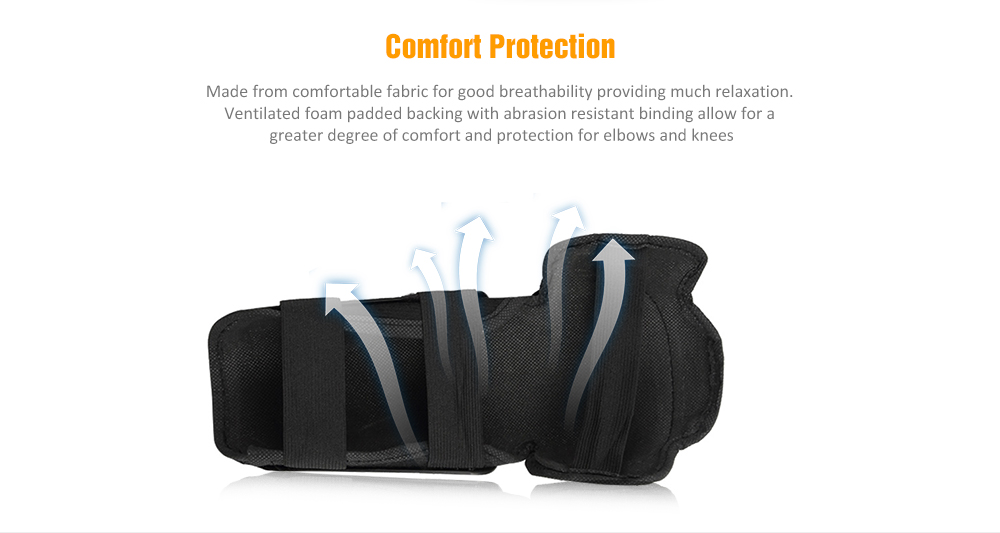BSD1001 Motorcycle Protective Gear Racing Elbow Off-road Knee Pads Shatter-resistant Round Head Protectors