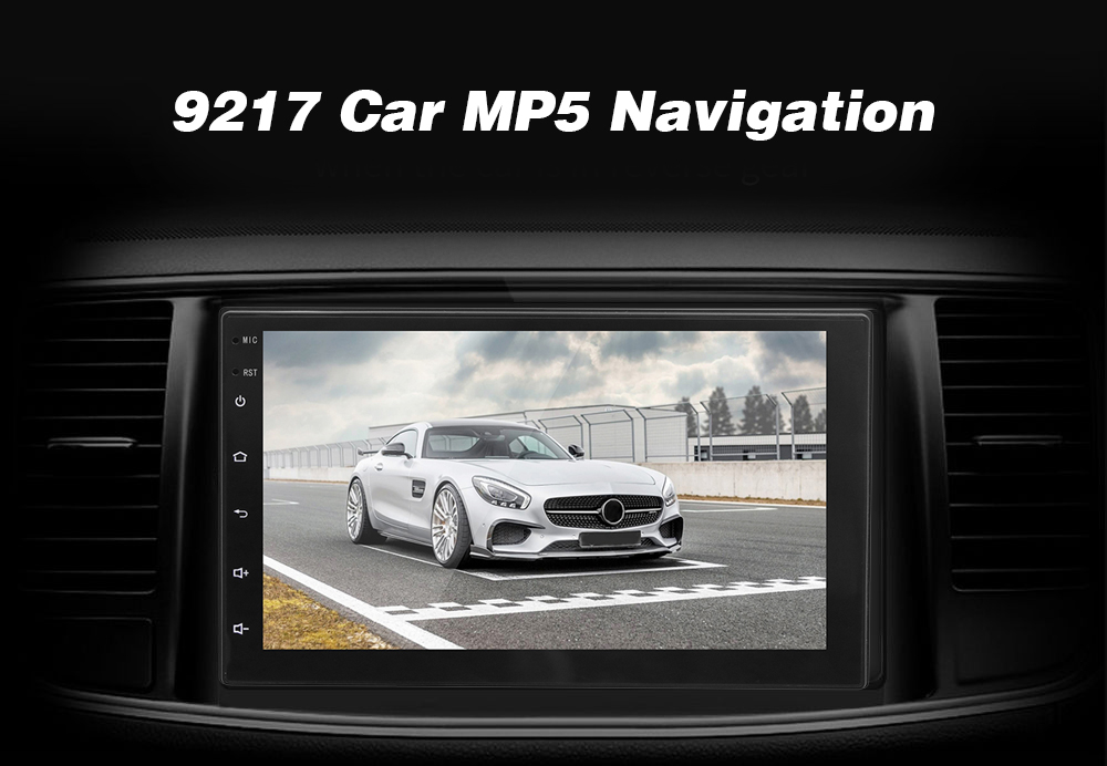 9217 GPS Navigation / Reverse Image / Steering Wheel Control / WiFi / Reverse Image 7 inch Android Car MP5